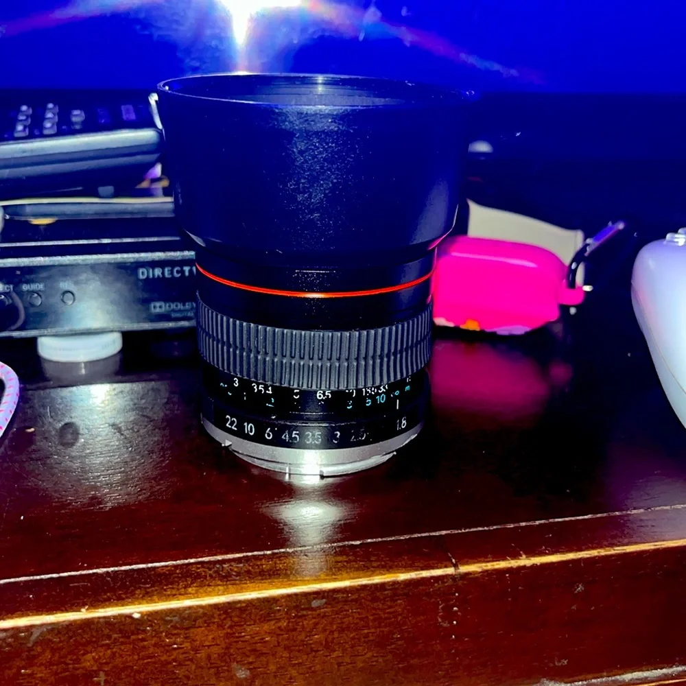 Camera lens for canon